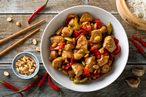 Poulet kung pao